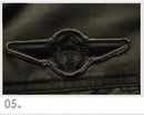 Novo 2023 casual jaqueta militar do exército dos homens plus size M-6XL jaqueta masculina força aérea uma primavera & outono carga jaquetas dos homens casaco