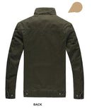 Novo 2023 casual jaqueta militar do exército dos homens plus size M-6XL jaqueta masculina força aérea uma primavera & outono carga jaquetas dos homens casaco
