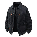 Jaqueta Jeans Masculina Marenzzo Loose Fit Resistente